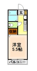 伊豆仁田駅 徒歩10分 3階の物件間取画像